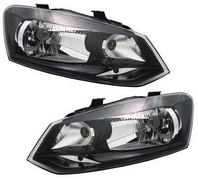 Juego de faros para VW Polo 6R 2009-2014 H4 halógeno único TRENDLINE - Imagen 1 de 4