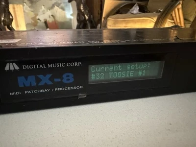 Digital Music Corp MX-8 Midi Patch Bay Prozessor DIM DISPLAY / OHNE NETZTEIL - Bild 1 von 4