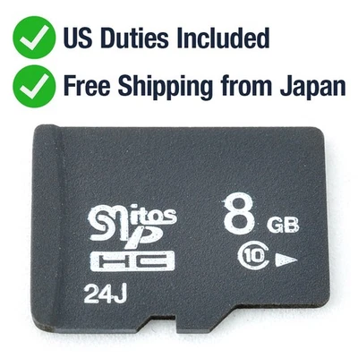 ¡VENTA FLASH! Tarjeta Micro SD 8 GB Clase 10 Tarjetas de memoria Multi-Bid Bienvenido #R712013 Foto 1 de 4