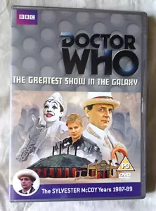 DOCTOR WHO THE GREATEST SHOW IN THE GALAXY DVD Sylvester McCoy Silver Case - Picture 1 of 3