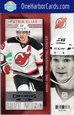 2013-14 Panini Contenders New Jersey Devils Hockey Card #64 Patrik Elias - Image 1 of 2