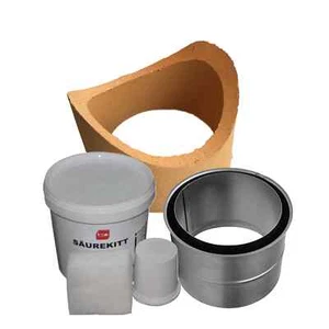 Kaminanschluss-Set SENDEO kurz - Bild 1 von 16