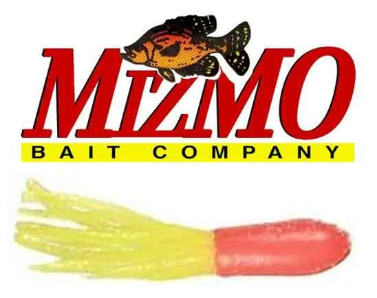 Mizmo Tubes Crappie Panfish 1,5 pulgadas Especificaciones 11018 Rosa Burbuja Goma Chartreuse Cola Foto 1 de 1