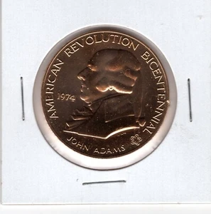 John Adams United States Bicentennial Bronze Medal - Picture 1 of 2