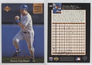 1995 Upper Deck Final Tribute George Brett #449 HOF