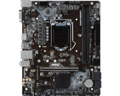 MSI B360M PRO-VH Motherboard Intel B360 LGA 1151 DDR4 M.2 M-ATX VGA Pentium Core - Photo 1/4