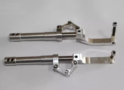 168mm Length 5mm Wire 60-120 Class Offset Oleo Struts for Airplane F8F Bearcat - Image 1 of 4