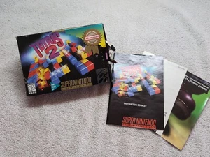Tetris 2 SNES Lo mejor de Super Nintendo SOLO CAJA VACÍA - Imagen 1 de 9