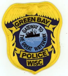 WISCONSIN WI GREEN BAY POLICE NICE SHOULDER PATCH SHERIFF - Picture 1 of 1