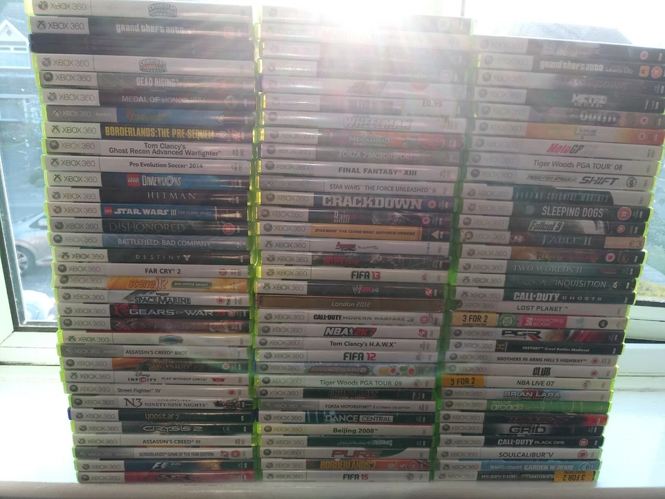 GREAT SELECTION OF MICROSOFT XBOX 360 Games !! - PICK FROM THE LIST - Image 1 of 1