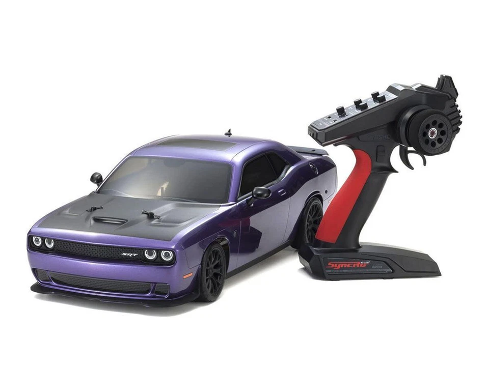 Kyosho Fazer MK2 Dodge Challenger Srt Demon purple 1:10 Readyset KYO34415T1C  - Bild 1 von 4