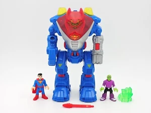 Imaginext Superman and Exoskeleton Suit DC Super Friends COMPLETE robot 2020 - Picture 1 of 6