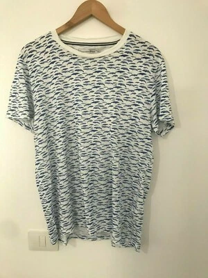 Tom Tailor Men's Allover Print T-shirt, In Excellent Condition. Size L - Image 1 of 4