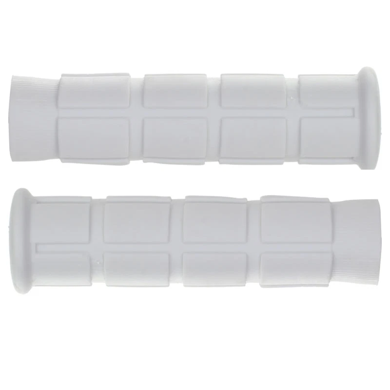 Empuñaduras de manillar Sunlite para bicicleta de montaña clásica 22,2 mm blancas híbridas 120 mm Foto 1 de 1