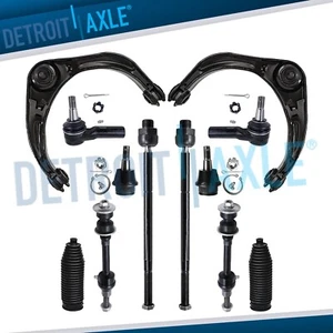For Dodge Ram 1500 2WD 5-Lug 12pc Front Upper Control Arm Ball Joint Tie Rod Kit - Picture 1 of 9