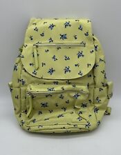 Madden Girl Proper Flap lime Green/Multi color Floral Nylon Zip Backpack