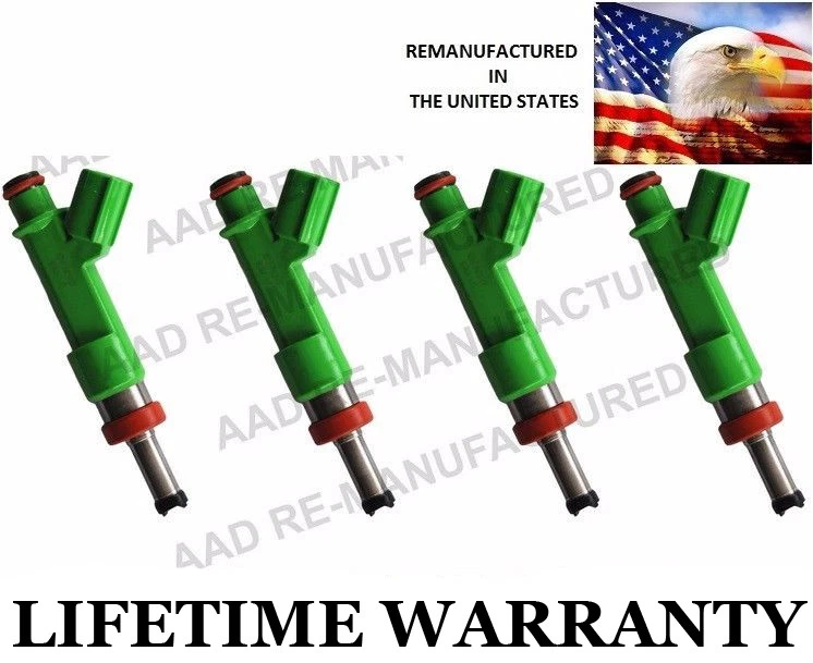 Genuine Denso  4x  Fuel Injectors 2011-2013 Sienna 2.7L  2009-2016 Venza 2.7L - Image 1 of 1