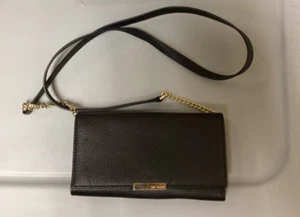 Women "Ted Baker" black wallet shoulder purse. P.O. - Picture 1 of 2