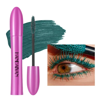 Gl-Turelifes Colorful Mascara Bunte Fasermascara Charmante,Dicker Pinsel,Curling