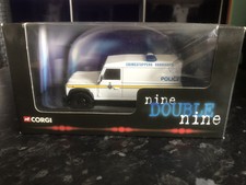 CC07712 Corgi 999 Land Rover Defender Royal Ulster Constabulary. 1/43