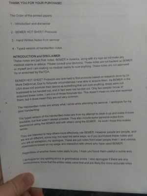 RARO NUEVO - PRO NOTE SET PROTOCOLOS Y NOTAS CUADERNO DE SEMINARIO ESPECIAL Foto 1 de 4