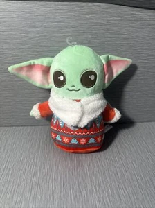 8 Inch Star Wars The Mandalorian Grogu The Child Holiday Plush - New w/ Tags - Picture 1 of 4