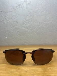Maui Jim MJ Sport MJ-409-10 Sunglasses Brown Made in Japan - Picture 1 of 11