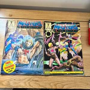 Vintage 1980’s Masters Of The Universe Issue #33 &49 Comics Acceptable Condition - Foto 1 di 17