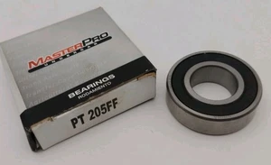 6205RSC3 PT205FF MasterPro abgedichtetes Kugellager 25 x 52 x 15 mm neu offene Verpackung - Bild 1 von 3