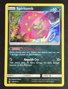 Spiritomb 112/214 Sm-Unbroken Bonds Holo NM Pokemon TCG Ships FAST - Picture 1 of 10