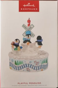Playful Penguins Hallmark Keepsake Ornament 2022 Magic NIB - Picture 1 of 6