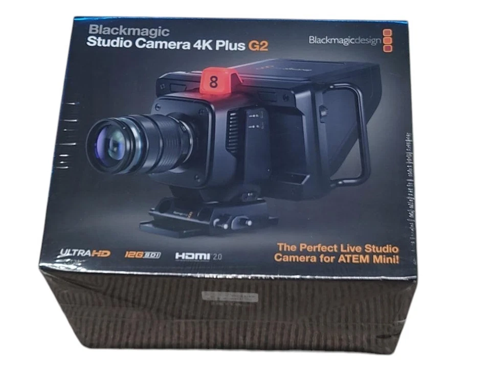 [Brand New] Blackmagic Studio Camera 4K Plus G2 (M4/3 Mount) #A - Image 1 of 3