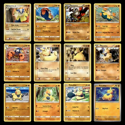 Hariyama Makuhita 41.0 Diamond Pearl Great Encounters Pokemon Cards Set - Image 1 of 4