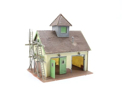 Faller H0 B-268 Gebäude Kommunalgebäude ländliches Feuerwehrhaus Feuerwache - Bild 1 von 4