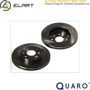 2x BRAKE DISC QD1409HC FOR AUDI 80/B4 COUPE/B3 A4/B6/Convertible/B7 SEAT 2.0L - Picture 1 of 5