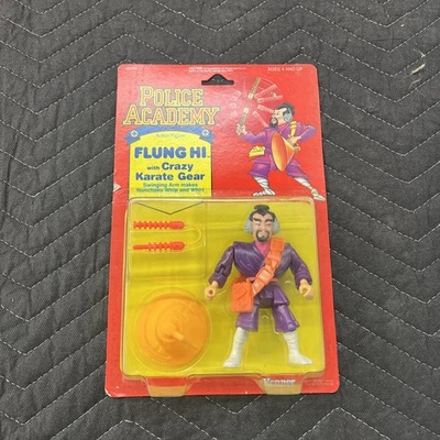 Figura de acción de colección Flung Hi Police Academy Kenner 1989  Foto 1 de 4