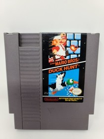 SUPER MARIO BROS. DUCK HUNT - Nintendo NES (Authentic) Cleaned and Tested