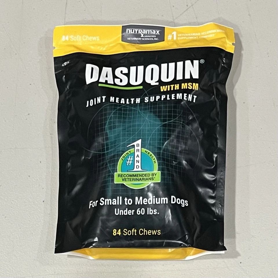 DASUQUIN MSM/Small to Medium Dogs Under 60 lb - 84 Each Soft Chews EXP 05/27 - Image 1 of 1