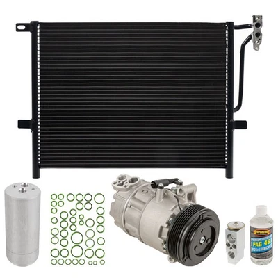 For BMW Z4 3.0L 2006 2007 2008 A/C Kit w/ AC Compressor Condenser & Drier TCP - Image 1 of 4