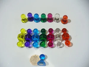 Neodymium Notice Board, Skittle Magnets White Board Office & Fridge Magnets - Picture 1 of 4