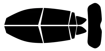 Tinte de ventana para Toyota Rav4 SUV de 4 puertas 2013-2018 kit de película nano cerámica precortada Foto 1 de 4