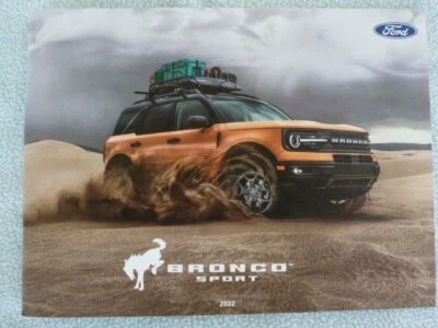 2022 Ford Bronco Sport 32-page Original Car Sales Brochure Catalog - Изображение 1 из 4