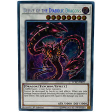 YUGIOH Beelze Of The Diabolical Dragons LCKC-EN071 Secret Rare Card  LP-NM