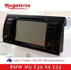 7" GPS Car DVD Player radio stereo head unit navigation For BMW M5 E39 X5 E53