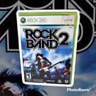  Rock Band 2 Microsoft Xbox 360 ~ ¡Completo! ~ ¡Funciona muy bien! ~ ¡Envío rápido! 🙂