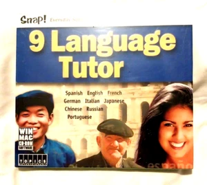 Snap! 9 Language Tutor Software *Learn A New Language* - New! - Picture 1 of 3