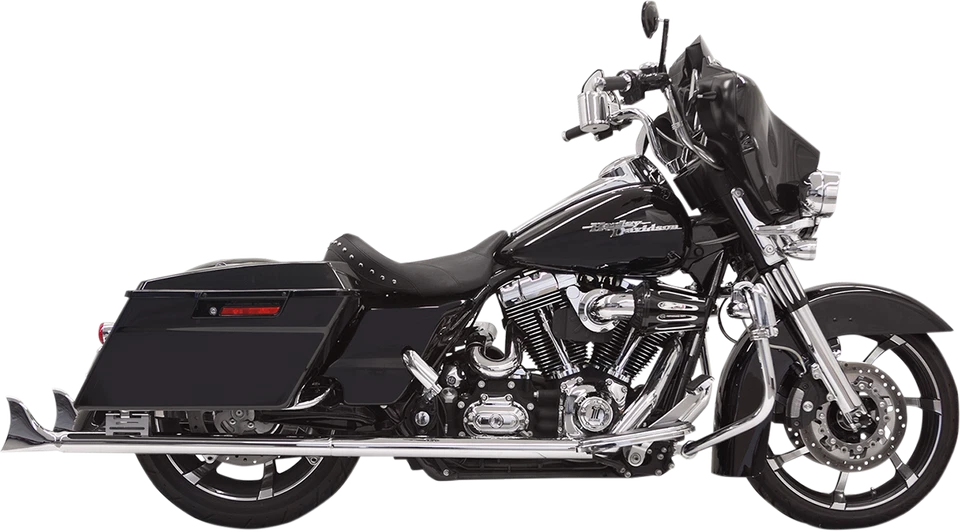 HARLEY-DAVIDSON 1995-2016 Bassani 2 1/4" Fishtail Slip-On Mufflers 1F17E33 Foto 1 de 1