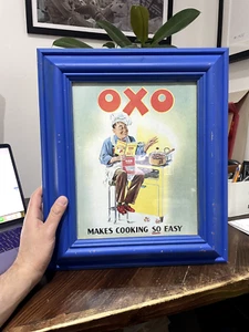 Framed Print - OXO Vintage British Advertising - Art by Robert Opie - Picture 1 of 4