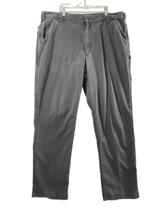 Carhartt Pantalone da Lavoro Uomo 37x30,5 Relaxed Fit Tela Grigio Resistente Flex Utility - Foto 1 di 14