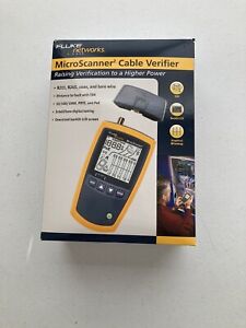 FLUKE NETWORKS MS2-100 MICROSCANNER2 CABLE VERIFIER, LENGTH WIREMAP CABLE ID